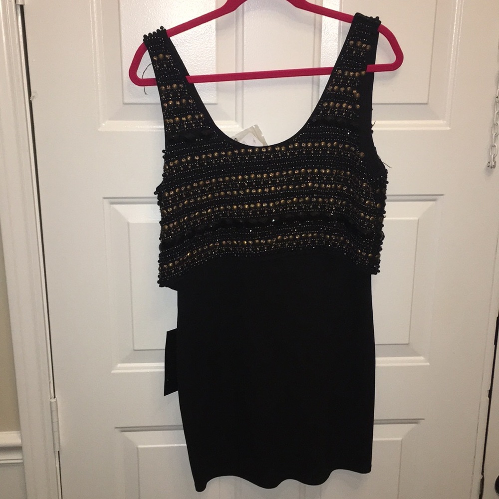 Black tight dress never worn